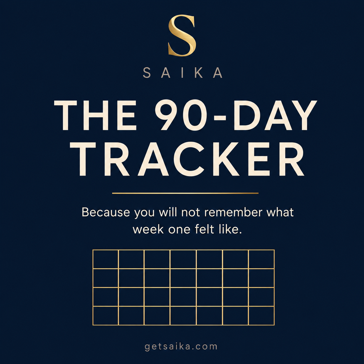 The 90-Day Prostate Tracker