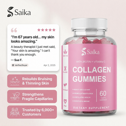 Premium Strawberry Collagen Gummies