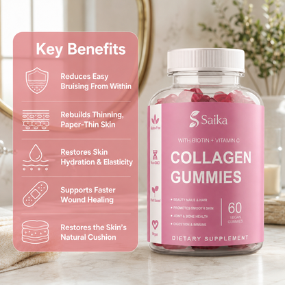 Premium Strawberry Collagen Gummies